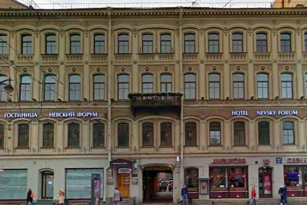 Das 4-Sterne-Hotel „Nevsky Forum“