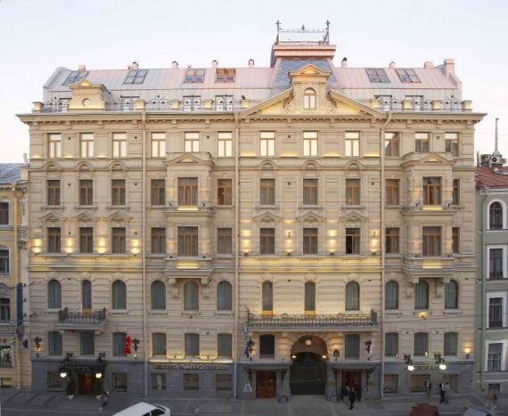 Das 4-Sterne-Hotel „Petro Palace“