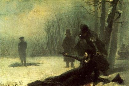 Adrian Vokov. Duell zwischen Puschkin und d’Anthès. 1869